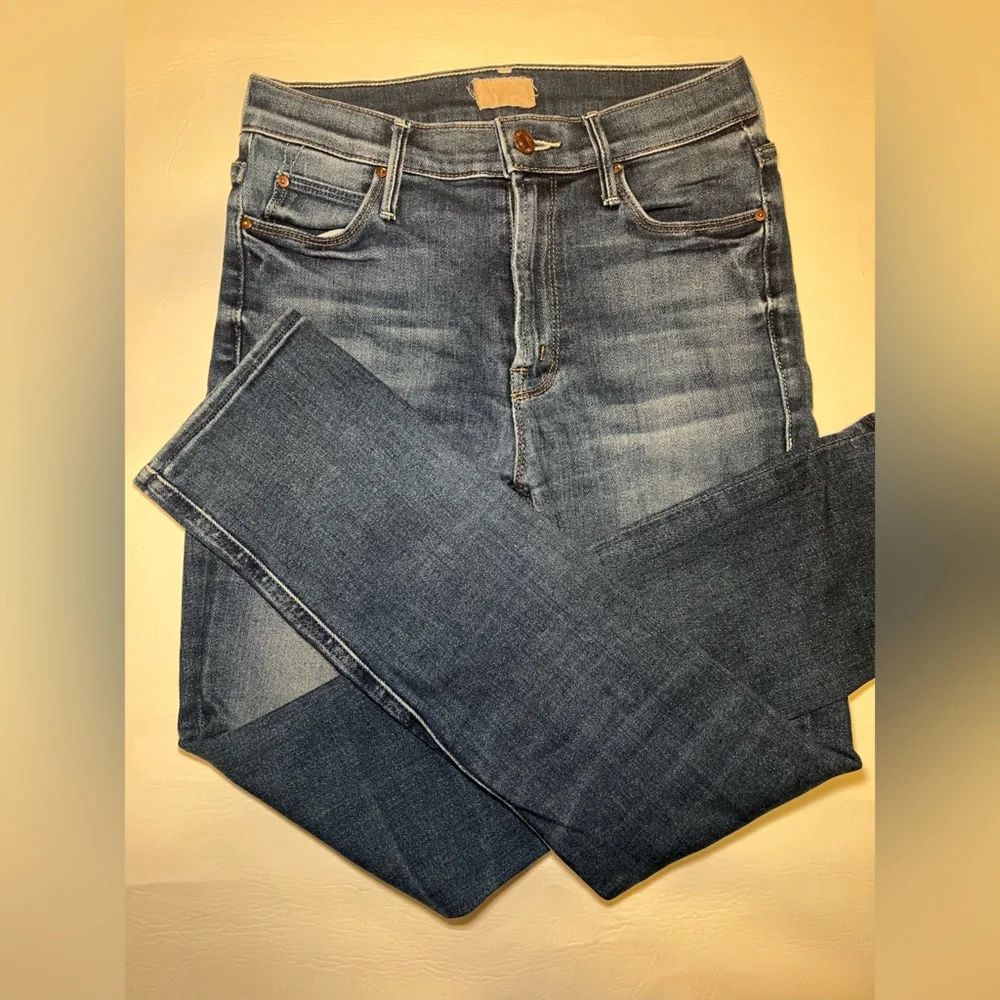 MOTHER The Dazzler Ankle Straight-Leg Jeans – EUC - Picture 11 of 11